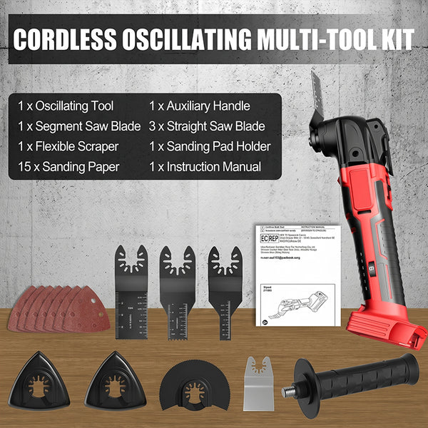 Sakerplus® Cordless Oscillating Tool For Versatile Cutting