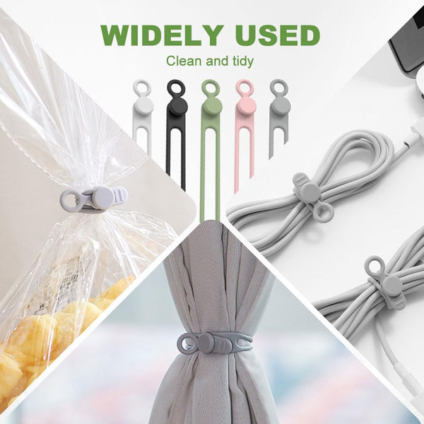 Organizador de cables de silicona Sakerplus®