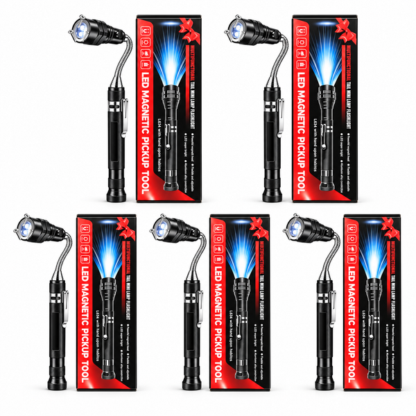 Sakerplus® Outdoor Flexible-Neck Work Flashlight