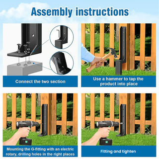 Sakerplus® Fence Post Repair Kit