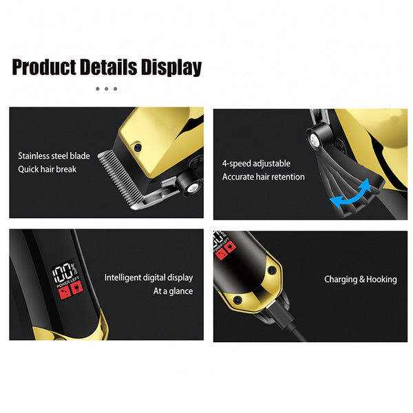 Sakerplus® Professional Hair Clipper And Trimmer Kit