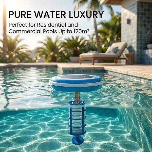 Sakerplus® Solar Powered Pool Ionizer