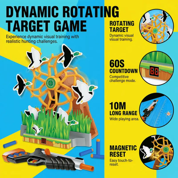 Sakerplus®  Electronic Rotating Goose Target Game