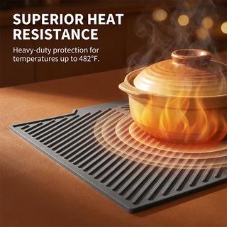 Sakerplus® Dish Drying Silicone Drain Mat