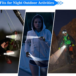 Sakerplus® LED Flashlight Gloves For Outdoor Use