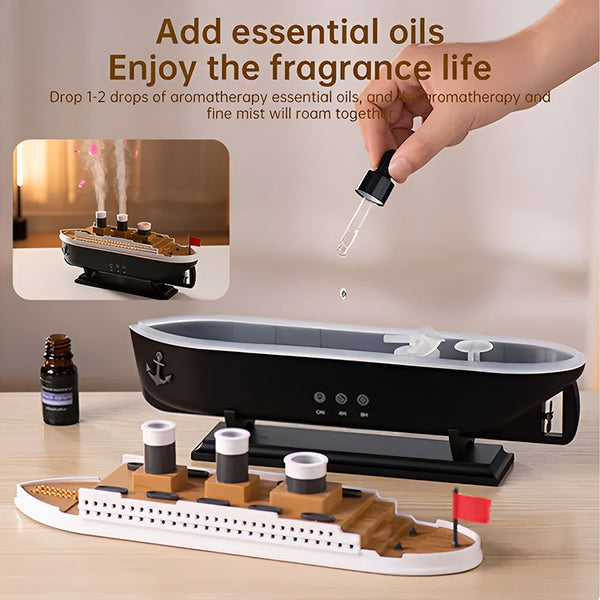 Difusor de aroma Sakerplus® Jellyfish Steam Boat