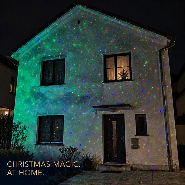 Sakerplus® Three Color Outdoor Christmas Laser Lights
