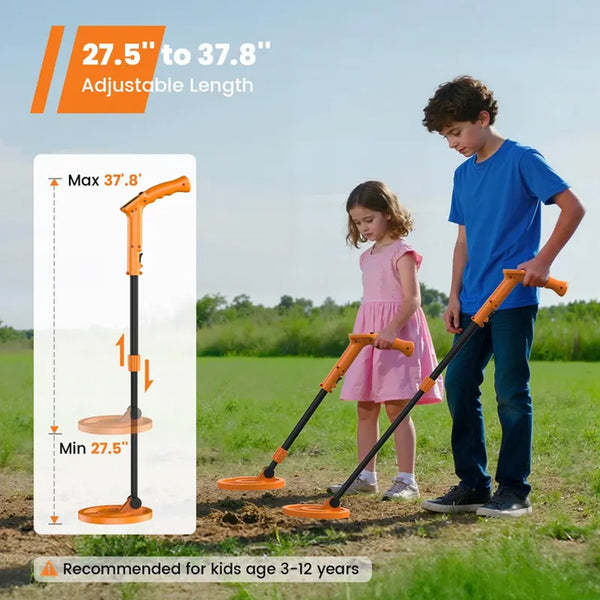 Sakerplus® Kids Metal Detector With LCD Display