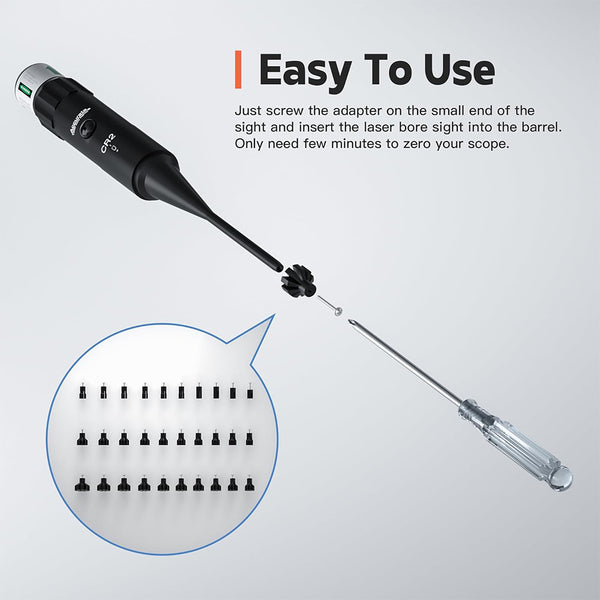 Kit de mira láser Sakerplus para todos los calibres