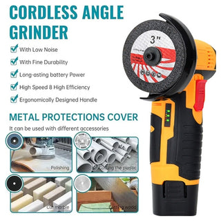 Sakerplus® Compact Cordless Metal Cutting Grinder