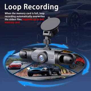Sakerplus® Full View Car Dashcam System