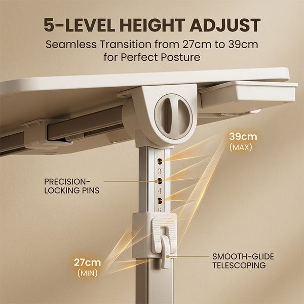 Sakerplus® Adjustable Lap Desk With Light