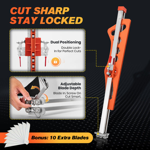 Herramienta de corte plegable para paneles de yeso Sakerplus