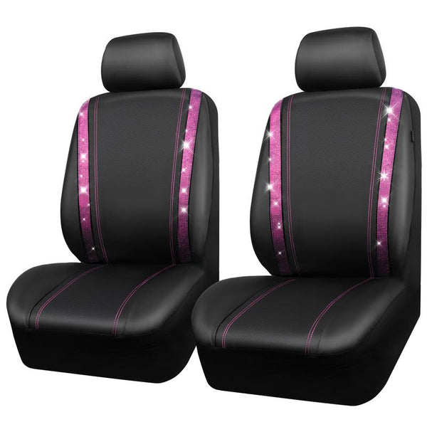 Fundas de asiento de coche de cuero de lujo Sakerplus® con brillo