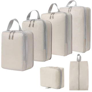 Sakerplus Compression Packing Cubes 6 Set Travel Organizer