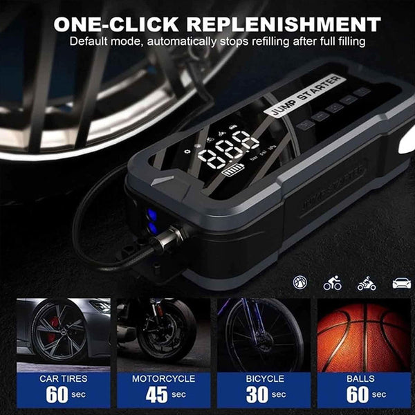 SAKER 4-IN-1 Portable Jump Starter
