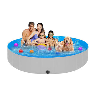 Sakerplus® Extra Large Foldable Swimming Pool
