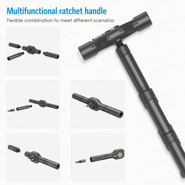 Juego de destornilladores magnéticos Sakerplus® 42 en 1