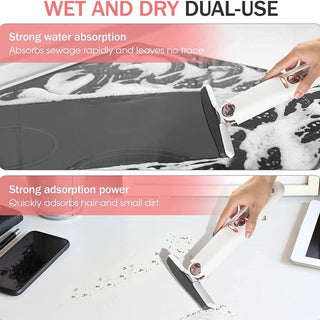 Sakerplus Hand-washable Desktop Cleaning Mini Mop