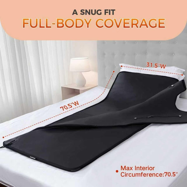 Sakerplus® Portable Infrared Sauna Blanket For Home