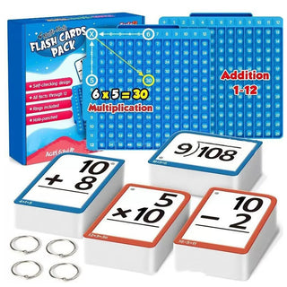Sakerplus® Math Flash Cards Learning Set