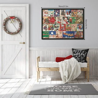 Sakerplus® Christmas Advent Calendar Jigsaw Puzzle 1000pcs