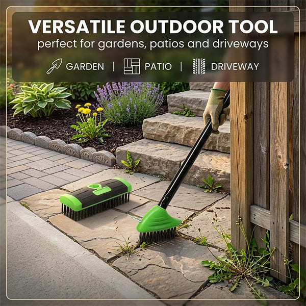 Sakerplus® 3-in-1 Versatile Weed Brush Combo Set