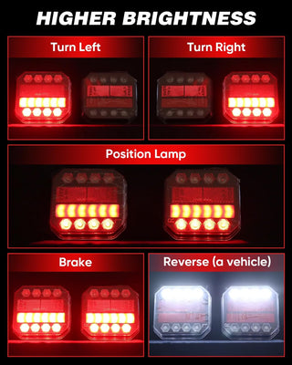 Sakerplus® Trailer Lights Wireless Upgrade 2.4GHz LED
