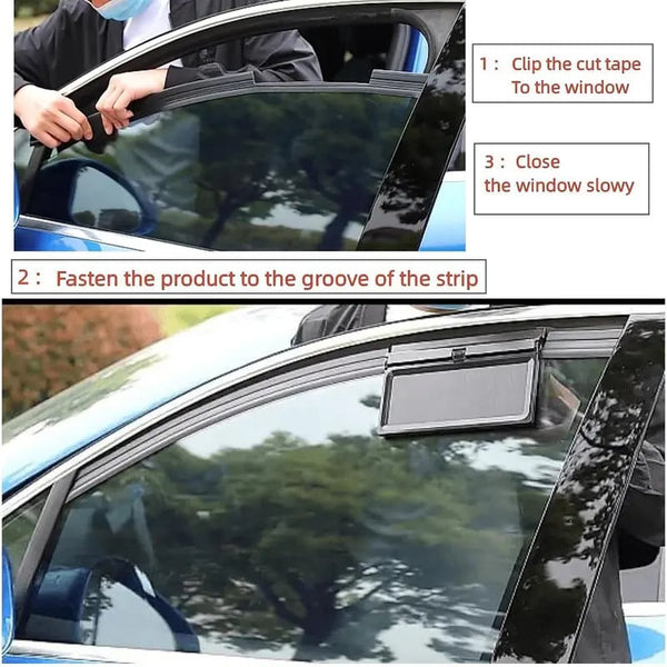 Sakerplus® Solar Powered Car Window Exhaust Fan