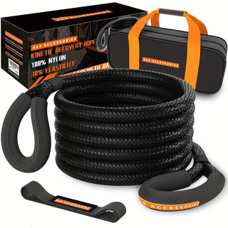 Sakerplus Offroad Kinetic Recovery Tow Rope