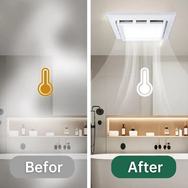 Sakerplus® Bathroom Exhaust Fan With LED Light