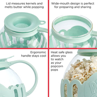 Sakerplus® Microwave Air Popper Popcorn Maker