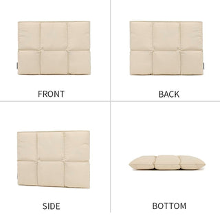 Sakerplus Quilted Puffy Laptop Sleeve Case