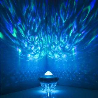 Sakerplus® 2-in-1 Ocean Wave Jellyfish Lamp