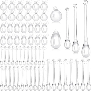 Sakerplus® Clear Acrylic Christmas Tree Ornaments