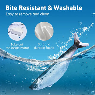 Sakerplus Interactive Flopping Fish Cat Toys