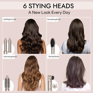 Sakerplus® 6-in-1 Ionic Air Wrap Styler