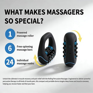 Sakerplus® Mini Rolling Percussive Body Massager