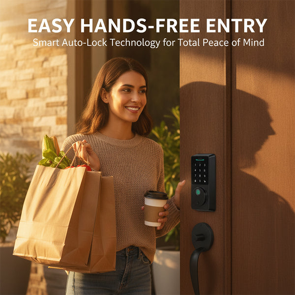 Sakerplus® Keyless Fingerprint Smart Door Lock