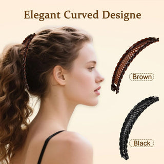 Sakerplus® Vintage Banana Hair Clips Set