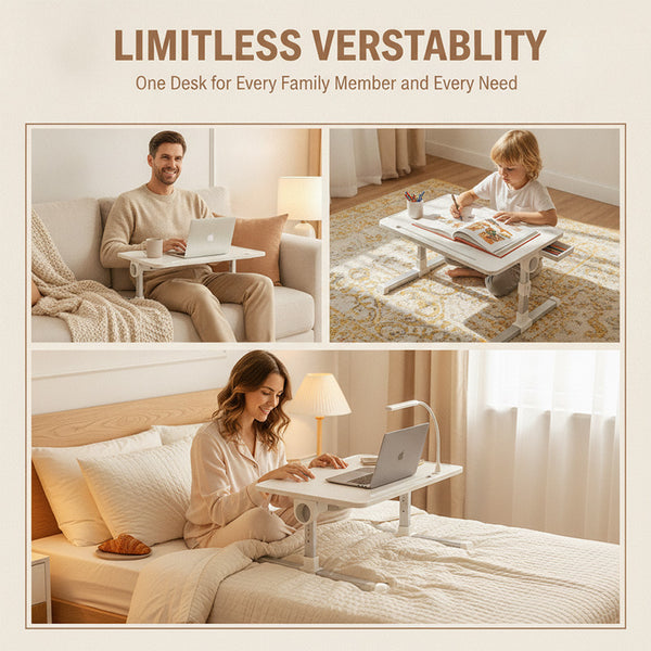 Sakerplus® Adjustable Lap Desk With Light