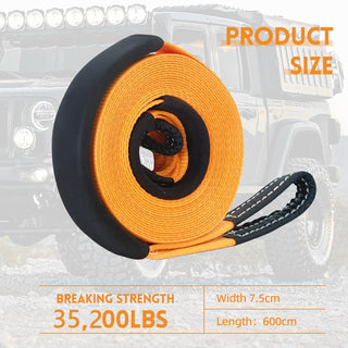 Sakerplus Heavy Duty Tow Recovery Kit