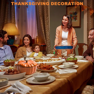 Sakerplus Enameled Cast Iron Pumpkin Dutch Oven