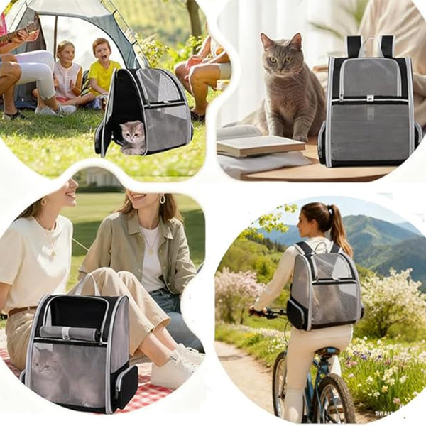 Sakerplus® Breathable Pet Travel Backpack