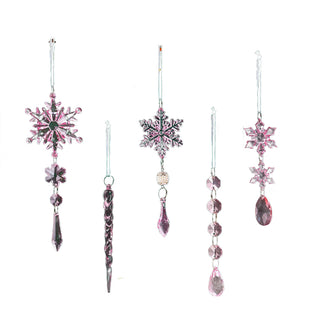 Sakerplus® Acrylic Crystal Christmas Ornaments