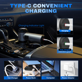 Saker 4 in 1 Handheld Car Vacuum