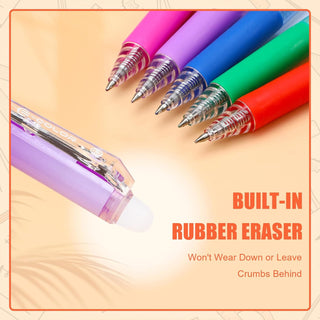 Sakerplus Erasable Multicolor Gel Pen Set