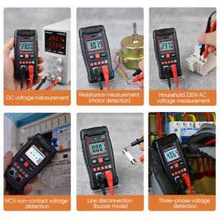 Sakerplus EBTN LCD Smart Digital Multimeter