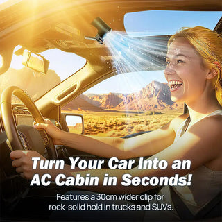 Sakerplus® 360° Rotating Semi-Cooling Clip Fan