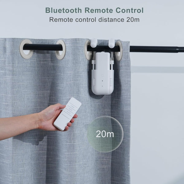 Abridor de cortinas eléctrico automático inteligente Sakerplus®